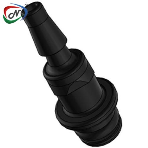 CPC Quick Connect & Disconnect Solutions TMFM3 3MM HOSE BARB FITTING ACETAL MOLDED BLACK COUPLING INSERT NSSP004758