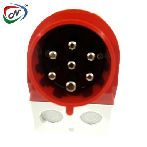 MENNEKES TYP752 -7P 32A 400B IP44 WALL MOUNTED SOCKET NSSP007397
