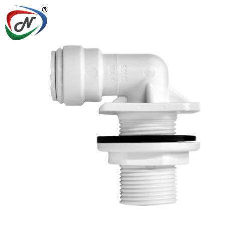John Guest CM551516W JG Speedfit Bulkhead Elbow 15mm × 3/4 NSSP008167