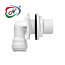 John Guest CM551516W JG Speedfit Bulkhead Elbow 15mm × 3/4 NSSP008167