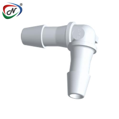 CPC Quick Connect & Disconnect Solutions HE530 Elbow Fitting, 5/32 HB X 5/32 HB, White Nylon NSSP005101
