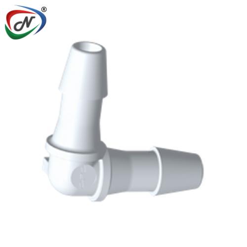 CPC Quick Connect & Disconnect Solutions HE570 Elbow Fitting, 5/32 HB X 5/32 HB, Natural PVDF NSSP005103