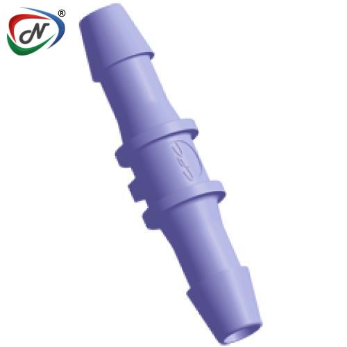 CPC Quick Connect & Disconnect Solutions HS691 Straight Fitting, 3/16 HB X 3/16 HB, Purple Tint Polycarbonate NSSP005546