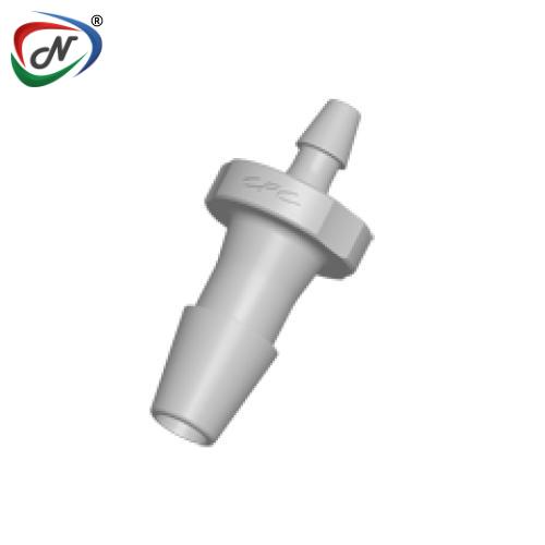 CPC Quick Connect & Disconnect Solutions HSR42 Straight Reducer Fitting, 1/8 HB X 1/16 HB Natural Polypropylene NSSP005579