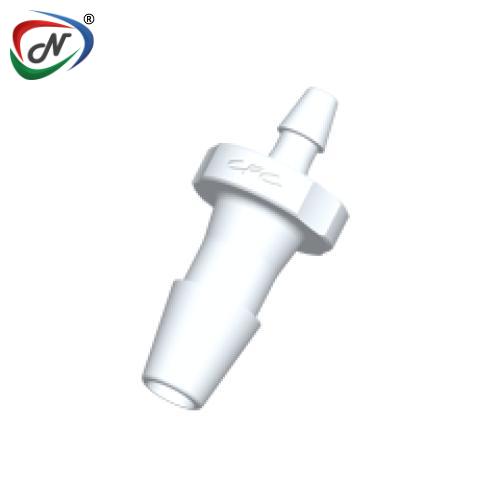 CPC Quick Connect & Disconnect Solutions HSR4230 Straight Reducer Fitting, 1/8 HB X 1/16 HB, White Nylon NSSP005580