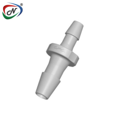 CPC Quick Connect & Disconnect Solutions HSR43 Straight Reducer Fitting, 1/8 HB X 3/32 HB, Natural Polypropylene NSSP005584