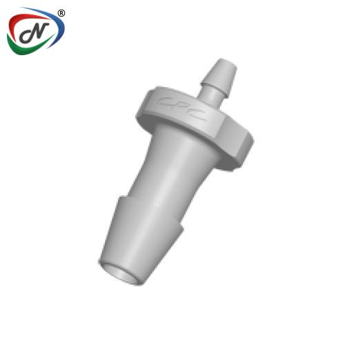 CPC Quick Connect & Disconnect Solutions HSR52 Straight Reducer Fitting, 5/32 HB X 1/16 HB Natural Polypropylene NSSP005589