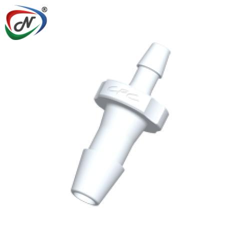 CPC Quick Connect & Disconnect Solutions HSR5370 Straight Reducer Fitting, 5/32 HB X 3/32 HB, Natural PVDF NSSP005596