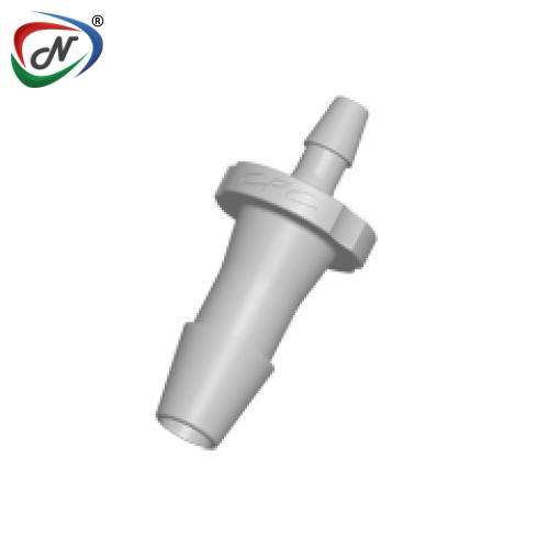 CPC Quick Connect & Disconnect Solutions HSR84 Straight Reducer Fitting, 1/4 HB X 1/8 HB, Natural Polypropylene NSSP005623