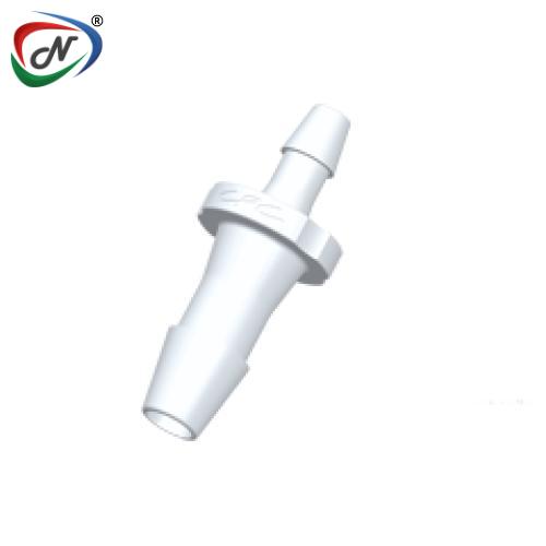CPC Quick Connect & Disconnect Solutions HSR8570 Straight Reducer Fitting, 1/4 HB X 5/32 HB, Natural PVDF NSSP005631