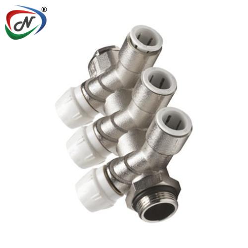 John Guest JGMAN4  JG Speedfit Brass Manifold 4 Port 3/4'' × 15mm NSSP008237