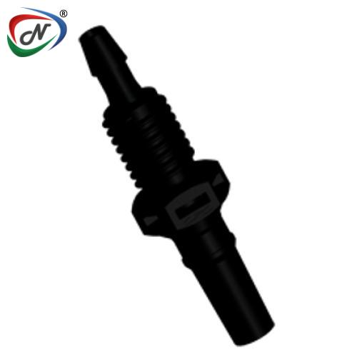 CPC Quick Connect & Disconnect Solutions PMLM3131 LUER FITTING, PANEL MOUNT MALE LUER X3/32 HB, BLACK NYLON NSSP005197